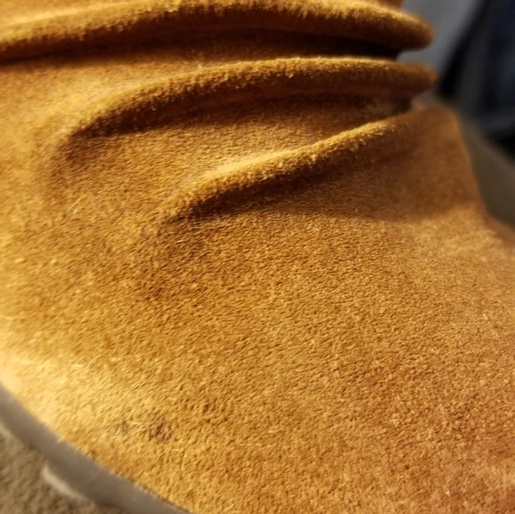 Michael Kors leather Wedge Booties size 7.5 - Picture 8 of 8